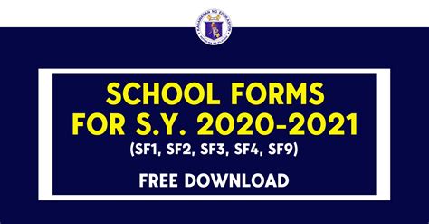 School Forms (S.Y. 2020.